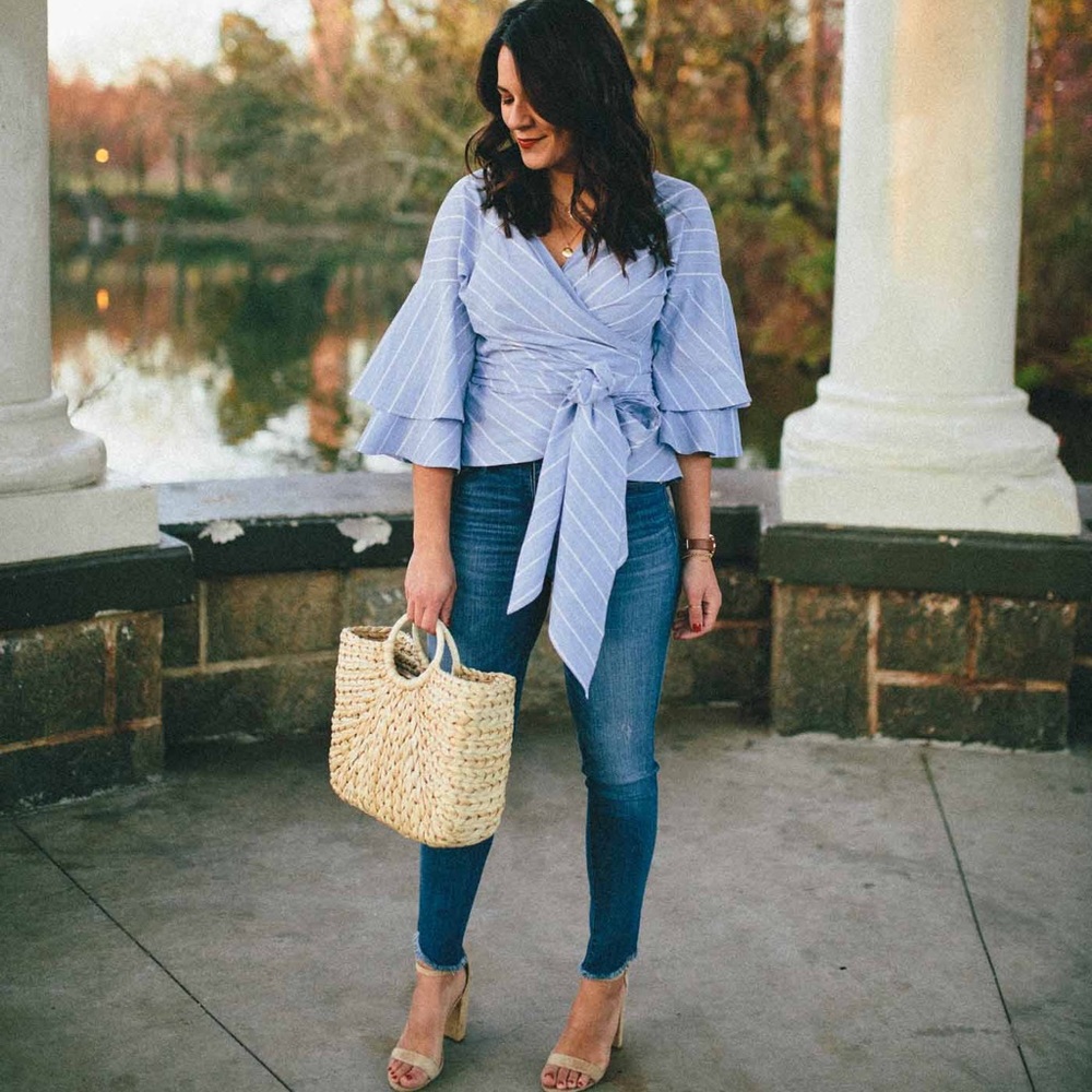 🆕 WAYF Wrap Top